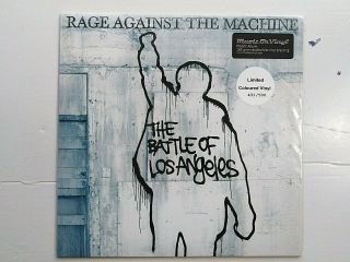 Rage Against The Machine The Battle Of Los Angeles 2012 Ltd Numbered Viagra Blue