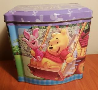 Disney Winnie The Pooh Sunny Funny Days Musical Biscuit Tin