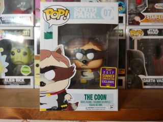 Funko Pop Television South Park Sc Convention Exclusive The Coon 07