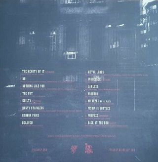 ETO ‎– THE BEAUTY OF IT Grey w/Red & Black Limited Vinyl ALCHEMIST DARINGER x/50 2