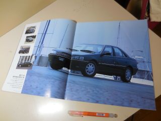Peugeot 405 Japanese Brochure 2000/04? 15D 3