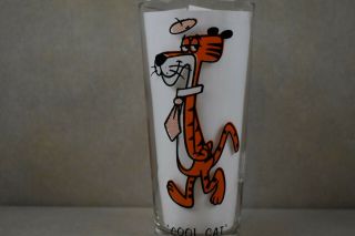 1973 Pepsi Collector Series " Cool Cat " Glass Warner Bros Looney Tunes