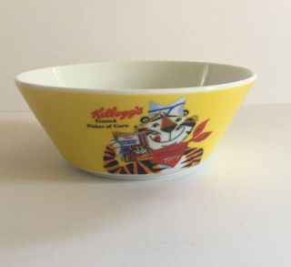 Vintage Kellogg’s Cereal Ceramic Bowl Frosted Flakes Tony The Tiger.