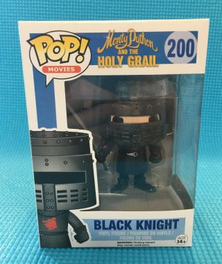 Funko Pop Monty Python & Holy Grail Black Knight 200 Rare