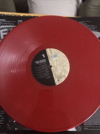 Rage Against The Machine Evil Empire Newbury Comics Exclusive Red Vinyl Limited