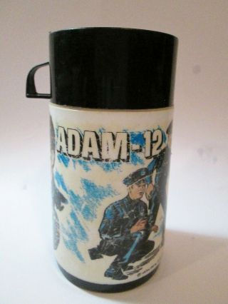 Adam - 12 Vintage Thermos Bottle,  1972,  Complete