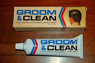 Vintage Unused/full " Groom & " Hair Grooming In Orginal Box/package