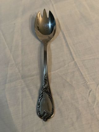 Towle Old Vienna 18/10 Stainless Pierced Serving Spoon Germany