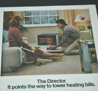 1981 Kero - Sun Portable Home Heater The Director Kerosene Vintage Print Ad