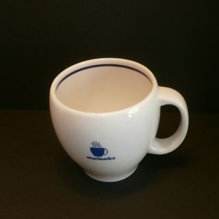 Starbucks 2003 Barista Blue Logo Coffee Mug Cup 12 Oz