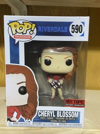 Funko Pop Riverdale Cheryl Blossom 590 Hot Topic Exclusive (pre - Release)