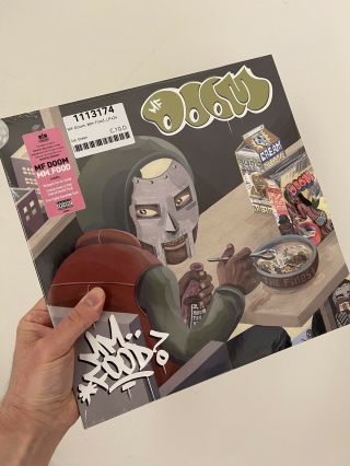 Mf Doom - Mm Food Pink And Green Vinyl Double Lp