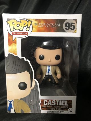Funko Pop Television 95 Supernatural Castiel With Wings Figure