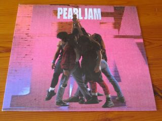 Pearl Jam / Ten Og Spain 1st Press Lp 1991 Grunge Hard Rock Essential