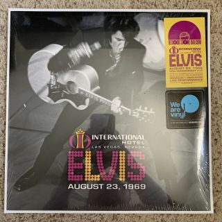 Elvis Presley - Rsd 19 International Hotel Las Vegas 8/23/69 Vinyl Lp -