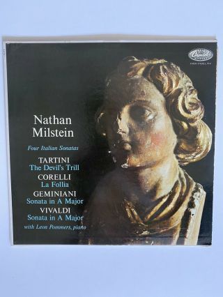 Nathan Milstein 4 Italian Sonatas Tartini Corelli Vivaldi 180 Gram Vinyl P8481