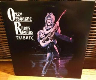 Ozzy Osbourne Randy Rhoads Tribute.  1987 1st.  Pressing Cbs 2 Lp Nm /nm