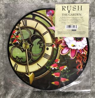 Rush The Garden 10” Ltd Picture Disc Very Rare Rr3542 - 7