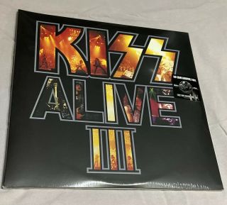 Kiss - Alive Iii 3 (180g Double Vinyl Lp,  2014) Hard To Find Rare