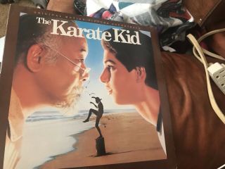 1984 The Karate Kid Soundtrack Lp Vg 422 - 822 213 - 1m - 1 Jill And Jacki In Matrix