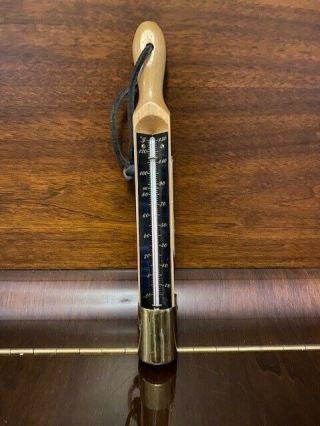 Vintage Jack Daniels Distillers Thermometer