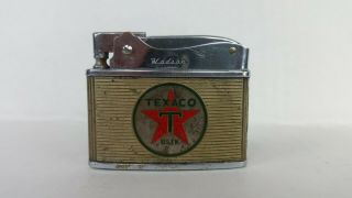 Vintage Hadson Texaco cigarette Lighter 2