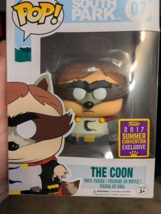 South Park The Coon - Funko Pop - 2017 Hot Topic Con Exclusive -