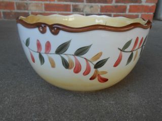 Better Homes And Gardens Tuscan Retreat Serving Bowl 8 " X 4.  5 " Deep