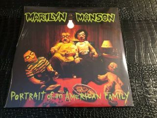 Marilyn Manson Portrait Of An American Family Colored Vinyl Record