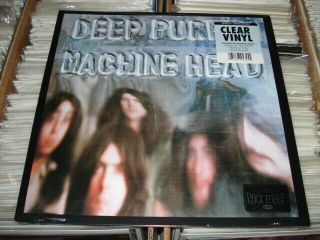 Deep Purple Machine Head Clear Vinyl Rocktober Fest Rhino Wb Look