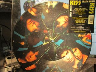 Kiss Crazy Nights - Lp Vinyl - Picture Disc - 1987 Mercury 832 - 903 - 1 Q - 1