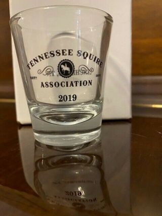 2019 Jack Daniels Tennessee Squire Association Shot Glass