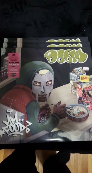 1 Mf Doom Mm Food Pink And Green Vinyl