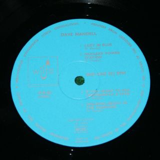 DAVE MANDELL - NUCLEAR POWER STATION.  (RARE,  UK,  1972,  WILFA,  WIL 50) 3