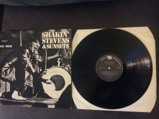 Shakin’ Stevens Very Rare Lp On Pink Elephant Label From France