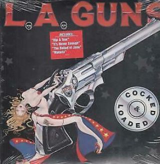 La Guns Cocked And Loaded Lp Vinyl Usa Vertigo 1989 13 Track Still With