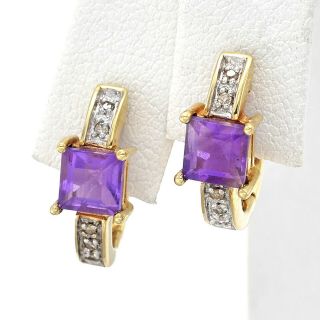 Alwand Vahan & Dc 14K Gold Multi - Stone & Diamond Pendant Necklace & Earrings Set 5