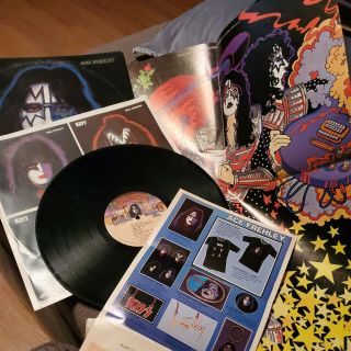 Kiss Ace Frehley Solo Lp Vinyl Record 1st Us 1978 Sterling Press Complete