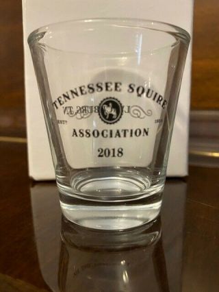 2018 Jack Daniels Tennessee Squire Association Shot Glass