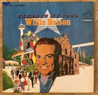 Willie Nelson Texas In My Soul Lp (lsp 3937) Vg/vg,  Stereo Rare