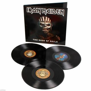 Iron Maiden - The Book Of Souls,  Org 2015 Eu Limited Edition Vinyl 3lp,