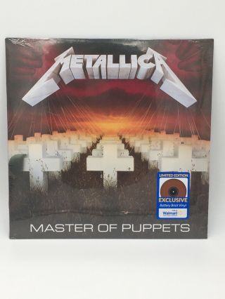 Metallica - Master Of Puppets Colored Vinyl Lp
