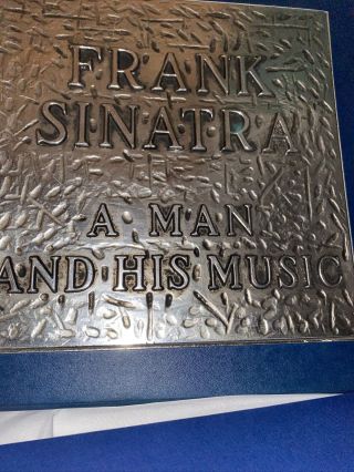 Frank Sinatra A Man And His Music Special Box Set Vinyl Records