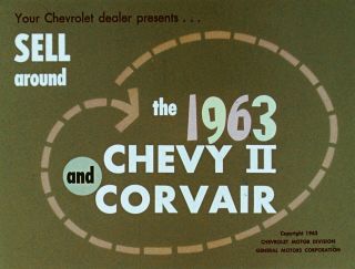 1963 Chevrolet Sell Around Chevy Ii And Corvair On Cd Or Dvd