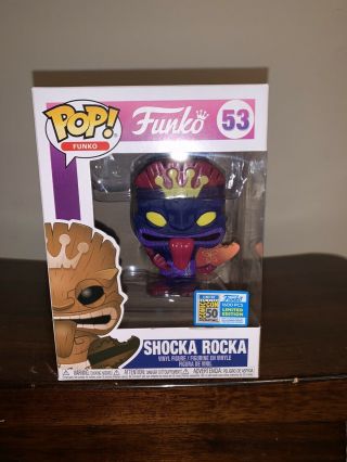 Funko Pop Shocka Rocka 53 - Limited Edition 1600 Spastik Plastik Fundays