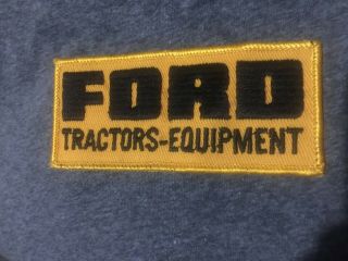Vintage Ford Tractors Equipment Farming Snapback Trucker Hat Cap Patch