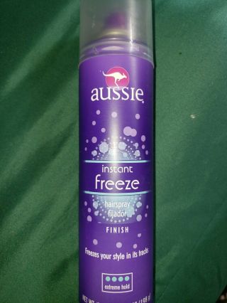 Vintage Aussie Instant Freeze Fast Drying Hold Hair Spray 7 Oz