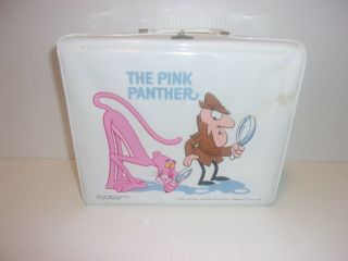 1980 The Pink Panther Vinyl Lunch Box.