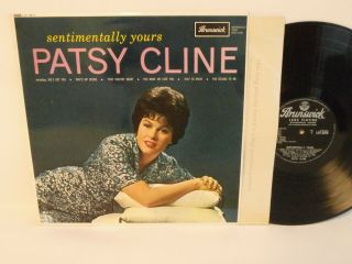60s Pop Country Vocal Patsy Cline Sentimentally Yours 1962 Uk Mono Vinyl Lp
