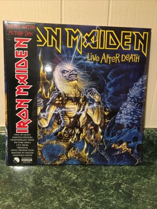 Live After Death By Iron Maiden (vinyl,  Jan - 2013,  2 Lp,  Emi) Uk Pressing